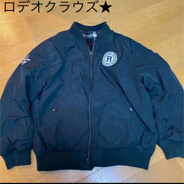 RODEO CROWNS(ロデオクラウンズ)のロデオクラウンズ☆リバーシブルMA1☆ レディースのジャケット/アウター(ブルゾン)の商品写真