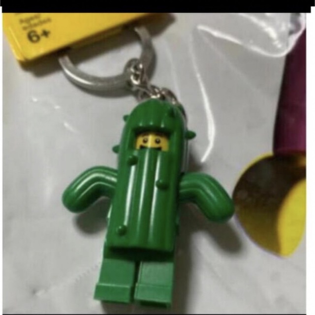 LEGO レゴ サボテン キーリング キーチェーン エンタメ/ホビーのアニメグッズ(キーホルダー)の商品写真