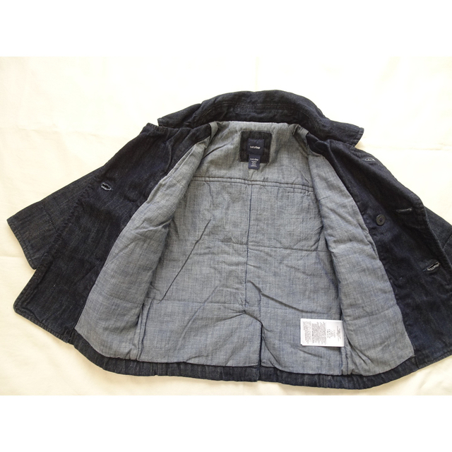 babyGAP(ベビーギャップ)のbaby Gap★ベビーギャップ★ジャケット★中綿★デニム★95 キッズ/ベビー/マタニティのキッズ服男の子用(90cm~)(ジャケット/上着)の商品写真