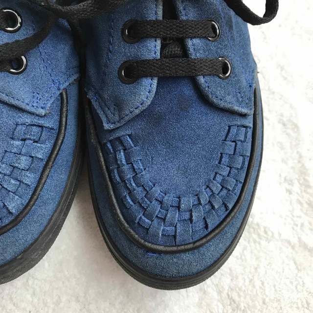 【24cm】VANS CREEPERS  クリーパーズ　ブルー　スエード