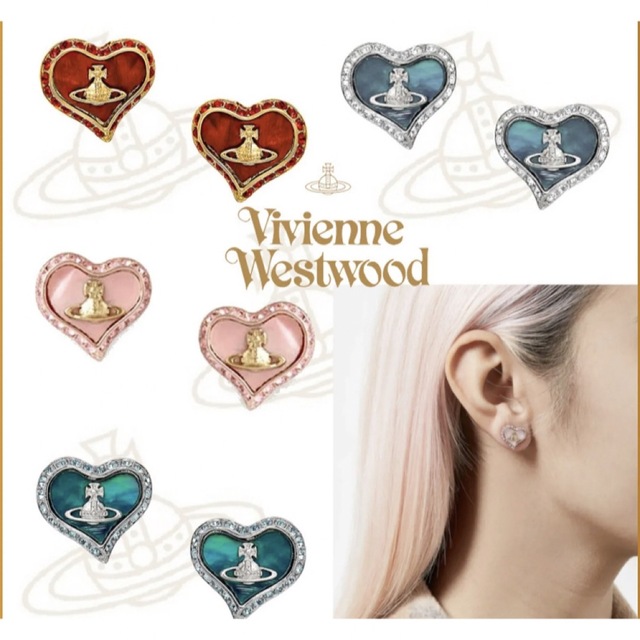 Vivienne Westwood - 箱付き Vivienneハートピアスの通販 by ...