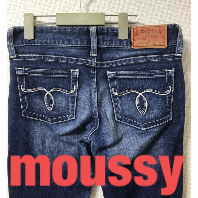 moussy(マウジー)のmoussy デニム　26インチ レディースのパンツ(デニム/ジーンズ)の商品写真