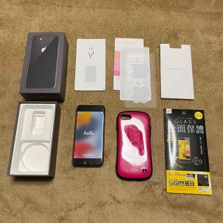 iPhone - 【美品】iPhone8 64GB スペースグレイ 本体 箱ありの通販 by ...