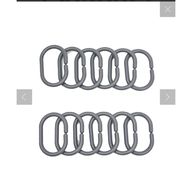 3COINS(スリーコインズ)の3COINSスリコ　シャワーカーテン　節電 インテリア/住まい/日用品の日用品/生活雑貨/旅行(タオル/バス用品)の商品写真