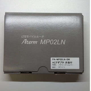 NEC PA-MP02LN-SA モバイルルータ　予備バッテリー１個付き
