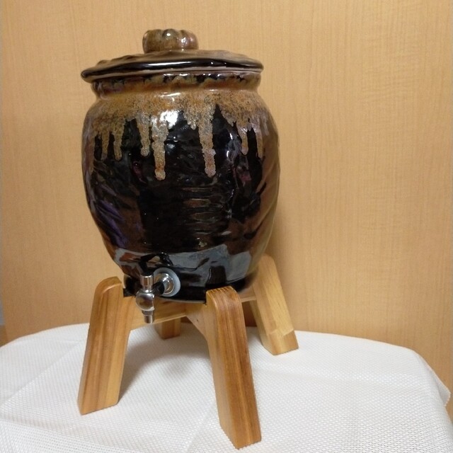 宮陶　セラミック加工　陶器　水ガメサーバー　水瓶　水がめ　陶器　水がめサーバー