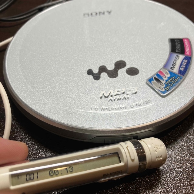 SONY(ソニー)のソニー　CD WALKMAN スマホ/家電/カメラのオーディオ機器(ポータブルプレーヤー)の商品写真