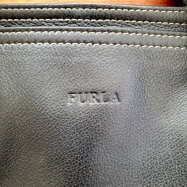 【匿名発送】フルラ　FURLA　ハンドバッグ　黒　ブラック 3