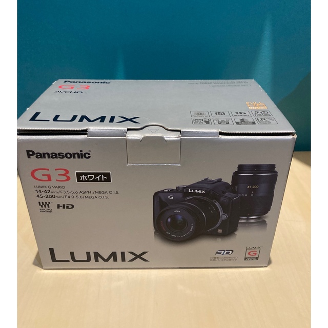 【ダブルズームレンズセット】 Panasonic LUMIX DMC−G3Wレンズキット