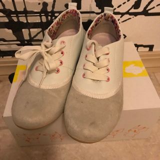 ルコックスポルティフ(le coq sportif)のle coq sportif スニーカー 24.5cm 中古品(スニーカー)