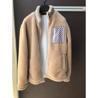 グッチ(Gucci)の美品 GUCCI グッチ ジャケット ファー モフモフ フリース M GG(その他)