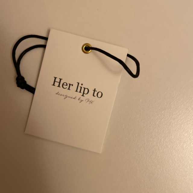 Her lip to(ハーリップトゥ)のherlipto デニム　サイズ24 レディースのパンツ(デニム/ジーンズ)の商品写真