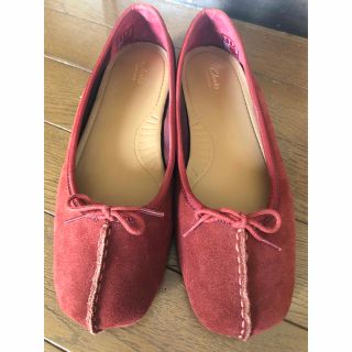 未使用品◎Clarks クラークス バレエシューズ UK4.1/2