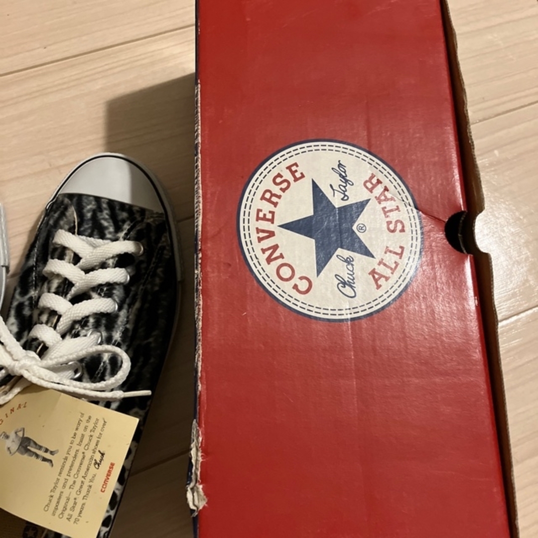 CONVERSE - デッドストック 90s コンバースオールスターヒョウ柄 CONVERSE - デッドストック 90s コンバースオールスターヒョウ柄