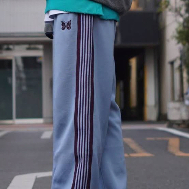 男女兼用 カジュアルウェア 美品 needles トラックパンツ ナロー