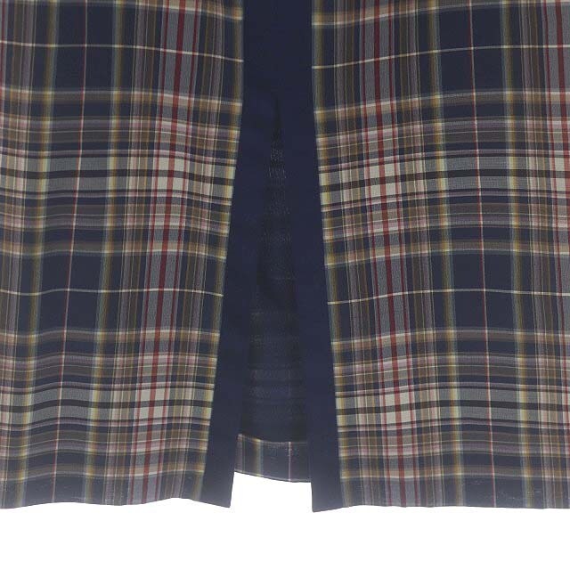 BLAMINK(ブラミンク)のブラミンク 20SS モヘヤブレンドマドラスチェックタイトスカート ロング レディースのスカート(ロングスカート)の商品写真