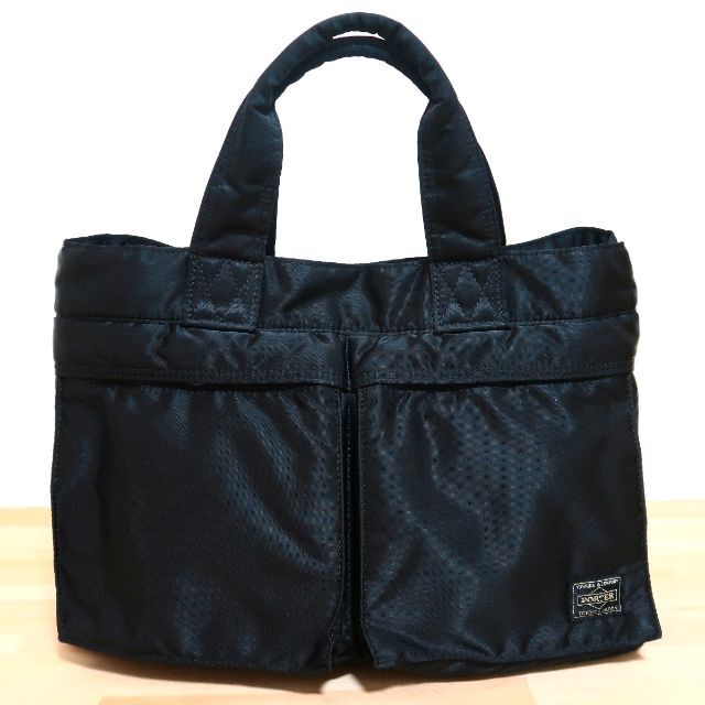 美品 PORTER タンカー 黒 トートバッグ 小 ナイロン ツイル 吉田カバン 2