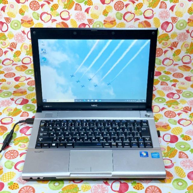 NEC - 初期設定済み クールなシルバー 小型・軽量ノートパソコン SSD +HDD搭載の通販 by Saki's shop｜エヌイーシーならラクマ