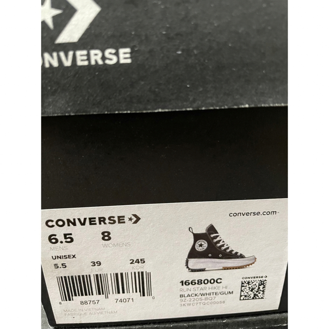 CONVERSE(コンバース)のconverse コンバース　ランスターハイク　新品未使用 レディースの靴/シューズ(スニーカー)の商品写真