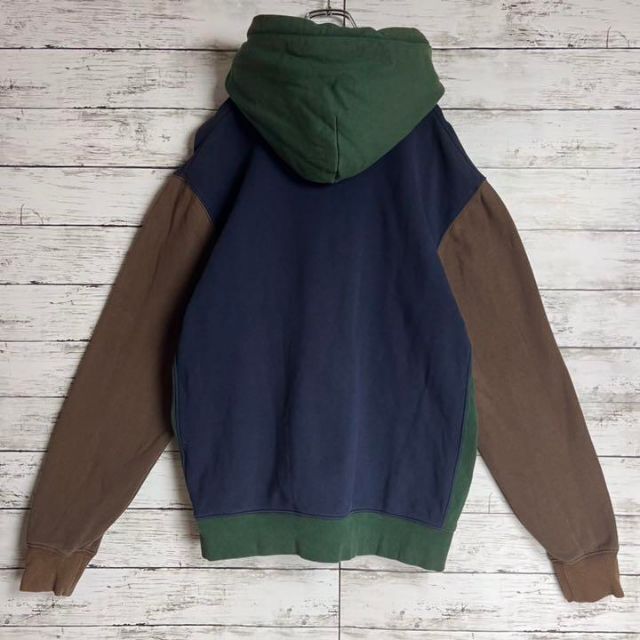 超希少カラー】STUSSY マルチカラー 即完売モデル 入手困難 パーカー L