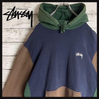 ステューシー(STUSSY)の【超希少カラー】STUSSY マルチカラー 即完売モデル 入手困難 パーカー L(パーカー)