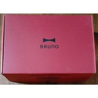 ブルーノ(BRUNO)のBRUNO ホットプレート ＆ たこ焼きプレート セット　レッド【新品・未使用】(ホットプレート)