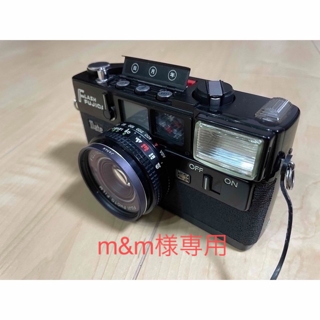 FLASH FUJICA DATE フラッシュフジカ　 フィルムカメラ スマホ/家電/カメラのカメラ(フィルムカメラ)の商品写真