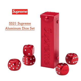 Supreme - Supreme Aluminum Dice Set