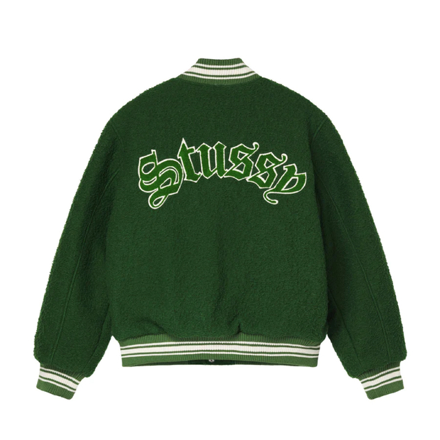 STUSSY(ステューシー)のstussy CASENTINO WOOL VARSITY JACKET メンズのジャケット/アウター(スタジャン)の商品写真