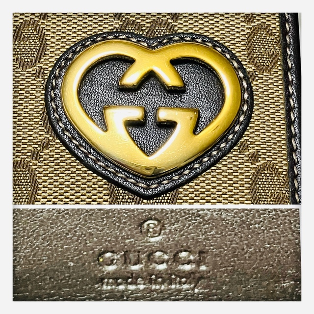 Gucci(グッチ)の【yuupink様専用 グッチ2点】GUCCI キャンバス ラブリーハート レディースのファッション小物(財布)の商品写真