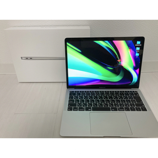 Apple - MacBook Air 13インチ 2018シルバー(USBアダプタ、ケース付)