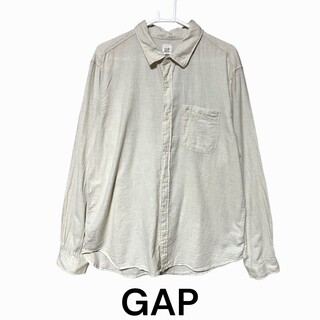 ギャップ(GAP)のGAP ギャップ　長袖シャツ　レギュラーカラーシャツ　古着(シャツ)