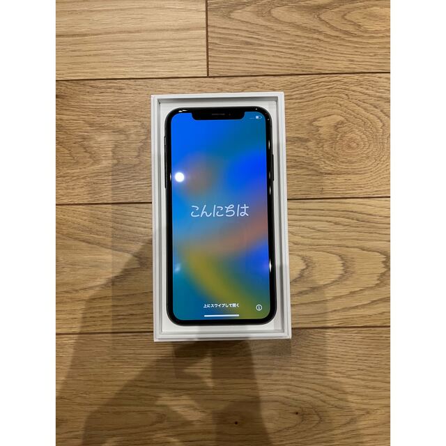 iPhone(アイフォーン)のiPhoneX 64GB [値下げ] スマホ/家電/カメラのスマートフォン/携帯電話(スマートフォン本体)の商品写真