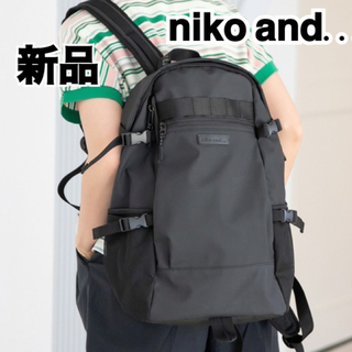 ニコアンド(niko and...)のniko and... 新品 オリジナルベルトデイパック リュック ニコアンド(リュック/バックパック)