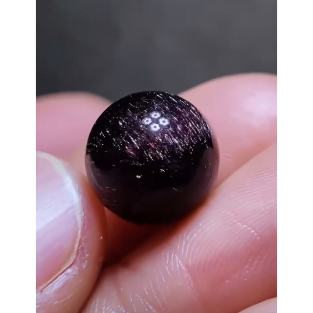⭐︎【高級】フラワー パープルルチル スーパーセブン 丸玉 12.2mm ⭐︎【高級】フラワー パープルルチル スーパーセブン 丸玉 12.2mm