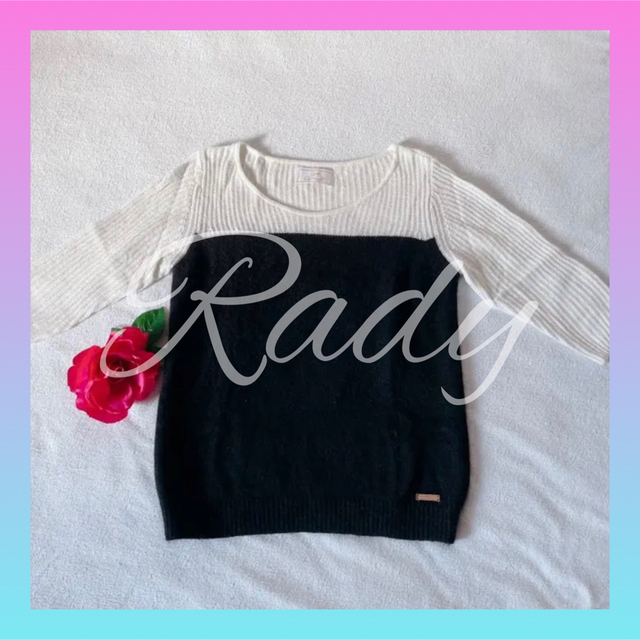 Rady♥︎バイカラーニット