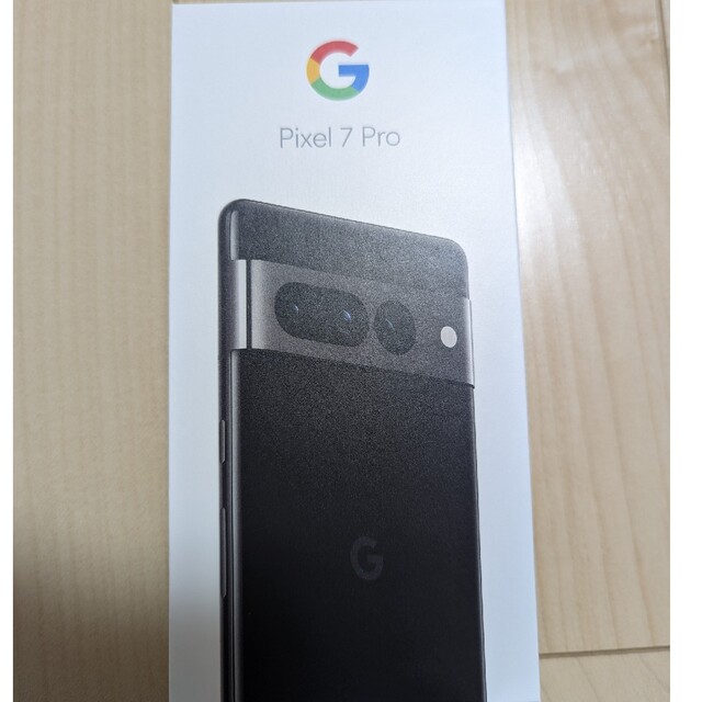 新品未使用 Google Pixel7 Pro 128GB Obsidian