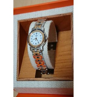 Hermes - エルメス クリッパー コンビ クオーツ レディース 時計の通販