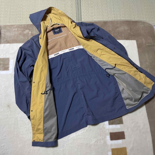 ZIPPO(ジッポー)のマウンテンパーカー　シェラデザインズ型　春コート　zippo キャンプ メンズのジャケット/アウター(マウンテンパーカー)の商品写真