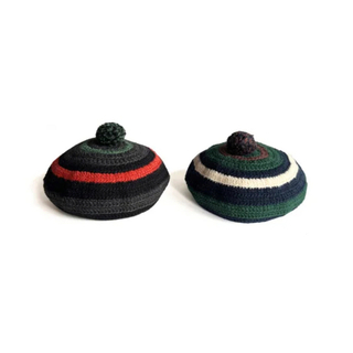 コモリ(COMOLI)のCOMFORTABLE REASON Stripe Tam Hat (キャップ)