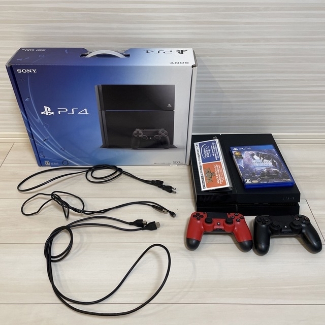 [箱付き動作品]SONY PS4モンハンワールドアイスボーン付き