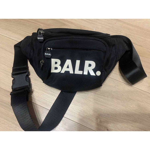BALR.ボディバッグ ウエストポーチ ウエストバッグ 黒 www