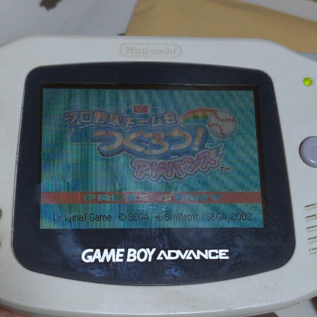 ゲームボーイアドバンス(ゲームボーイアドバンス)のGBA プロ野球チームをつくろう！アドバンス ソフトのみ 匿名配送 エンタメ/ホビーのゲームソフト/ゲーム機本体(携帯用ゲームソフト)の商品写真