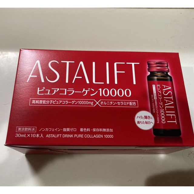 ASTALIFT(アスタリフト)のアスタリフト　ドリンク　　　　　　　　　ピュアコラーゲン10000 食品/飲料/酒の健康食品(コラーゲン)の商品写真