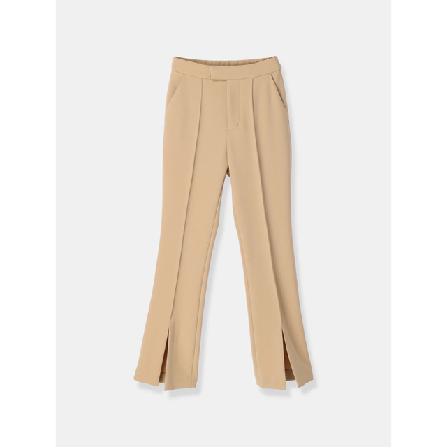 Ameri VINTAGE(アメリヴィンテージ)の【新品未使用】L'Or Center Slit Pants Beige レディースのパンツ(その他)の商品写真