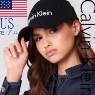 カルバンクライン(Calvin Klein)の極レア【新品】カルバンクライン USA キャップ 帽子 黒(キャップ)