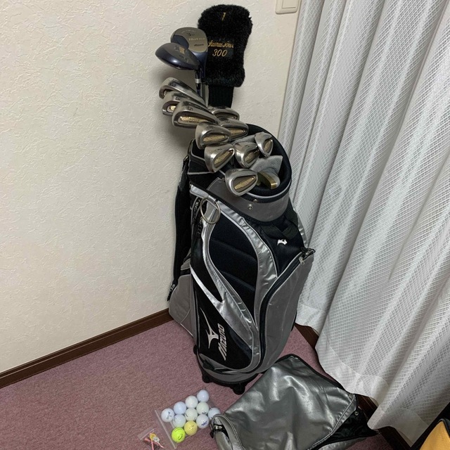 MIZUNO(ミズノ)の名器メンズゴルフセット信頼のMizuno⛳️超豪華14本キャディバッグ 付❗️ スポーツ/アウトドアのゴルフ(クラブ)の商品写真