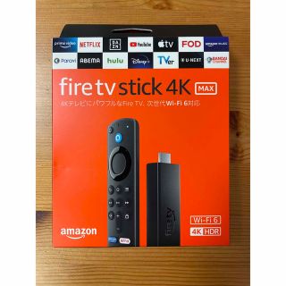 Amazon Fire TV Stick 4K Max リモコン電池箱なし(映像用ケーブル)