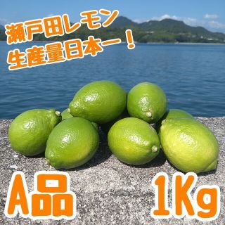 瀬戸田レモン A品 1Kg 広島県 瀬戸内 国産(フルーツ)