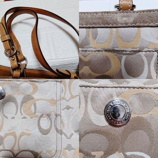 美品　COACH　ショルダーバッグ ハンドバッグ　シグネチャー　2178 3